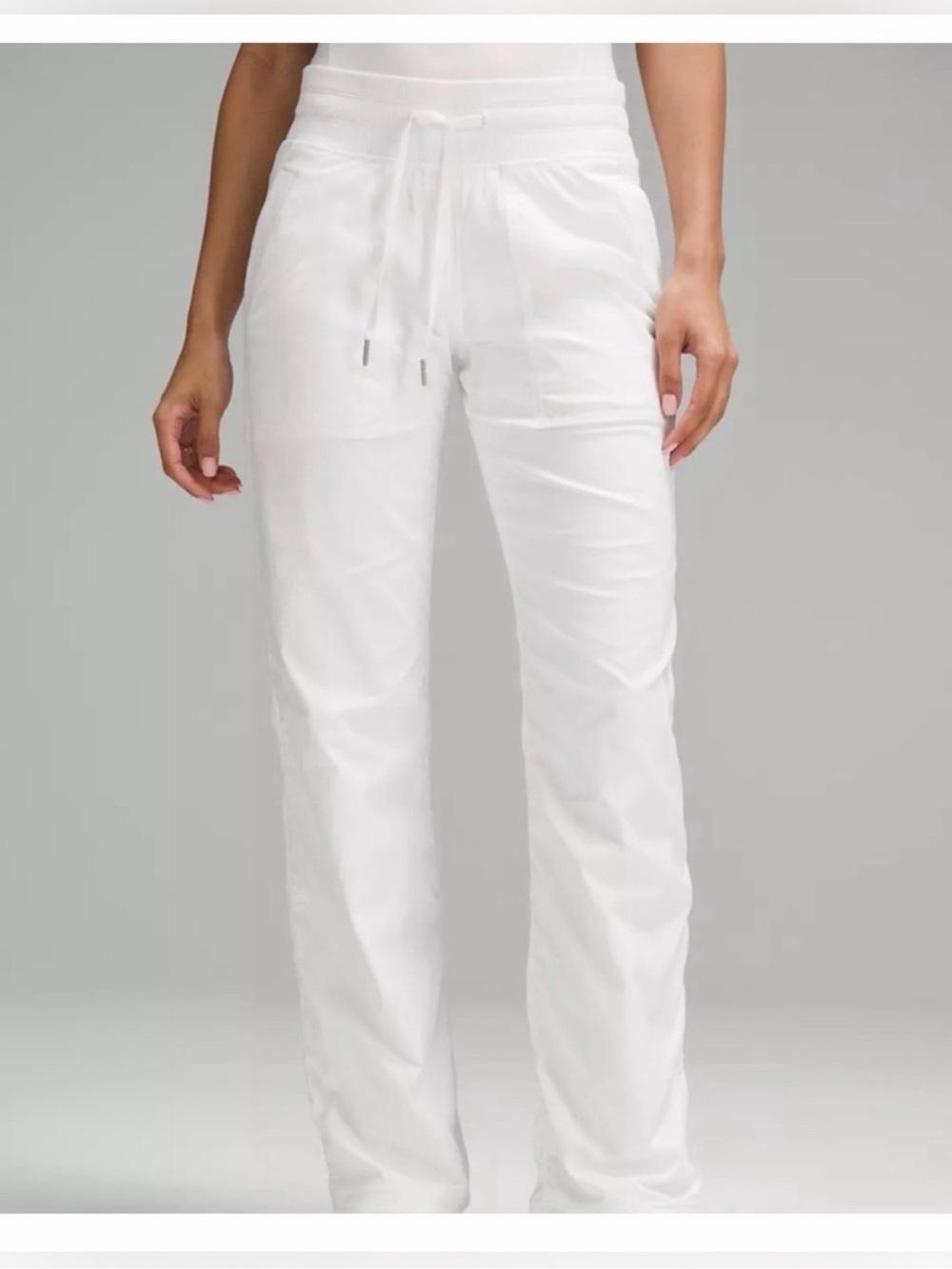 Lululemon dance studio lined pants white size 6